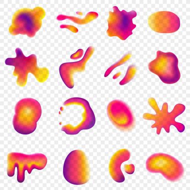 Degrade tasarım öğeleri kümesi