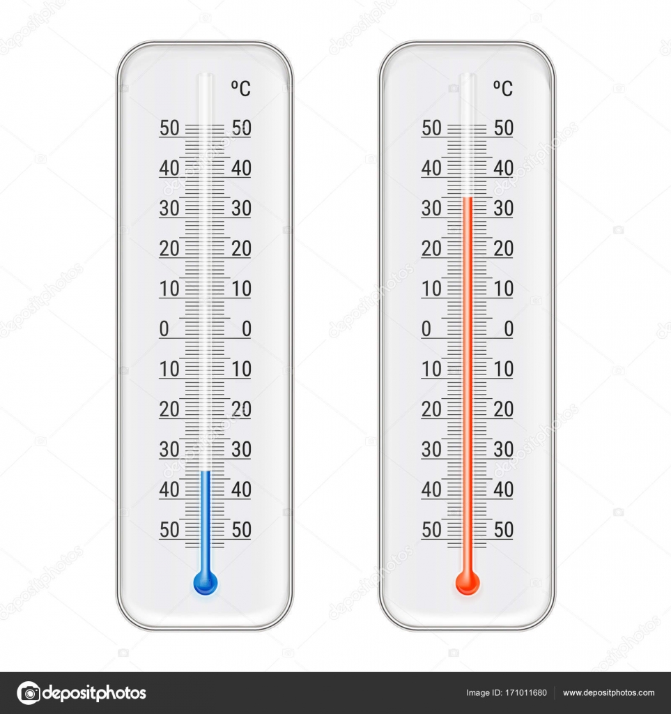 Glass Alcohol Thermometer Degrees Celsius Measuring Stock Photo
