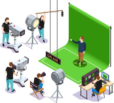 Sinematografı izometrik kompozisyon