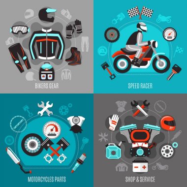 Motosiklet 2 x 2 tasarım konsepti