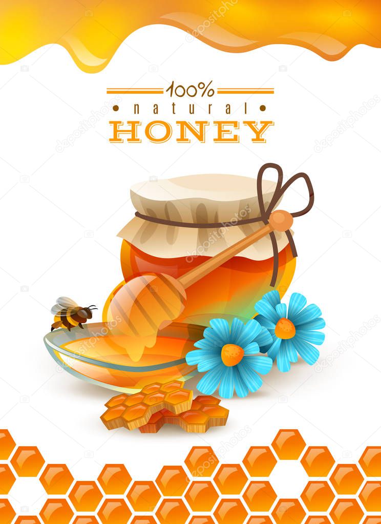 Natural Honey Poster