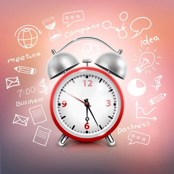 Saat iş stratejisi kompozisyon