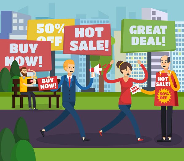 Annoying Advertisement Orthogonal Composition