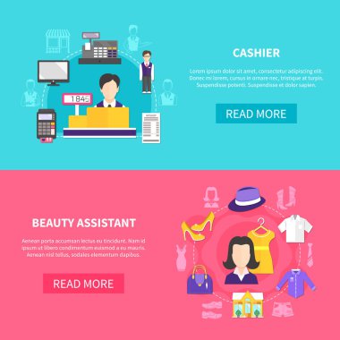 Yatay Banner Set store