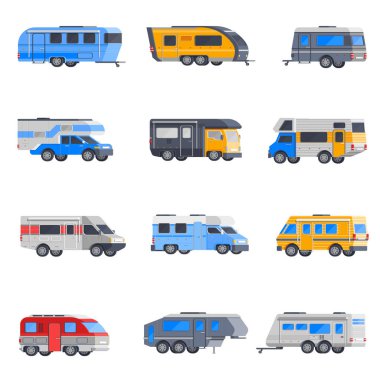 Kamp araçlar Icon Set