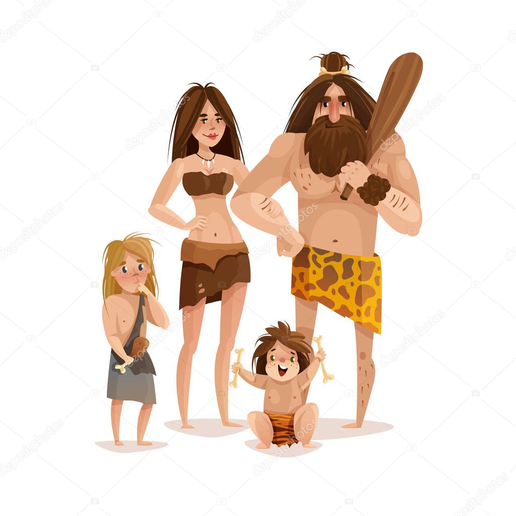 Caveman Family Design Concept