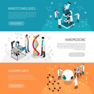 Nano teknoloji yatay Banner