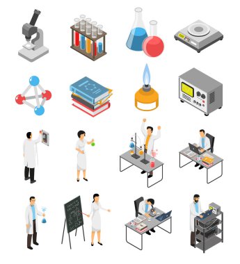 Bilimsel Laboratuarı öğeleri kümesi