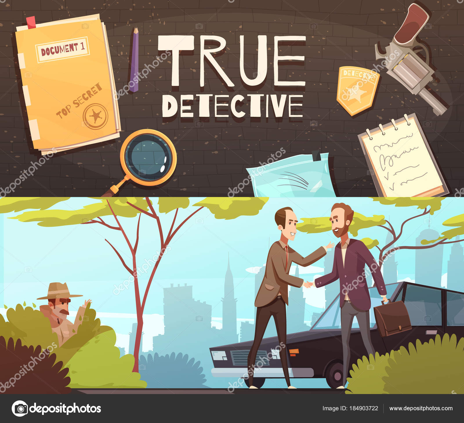 Исторический Баннер Векторное Изображение ©macrovector 184903722