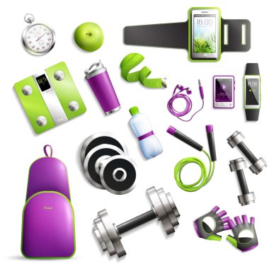 Fitness Spor salonu seti