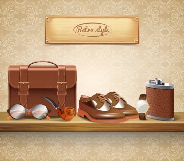 Beyefendi aksesuarları gerçekçi 