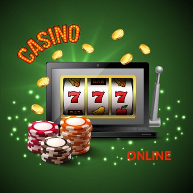 Casino gerçekçi kompozisyon