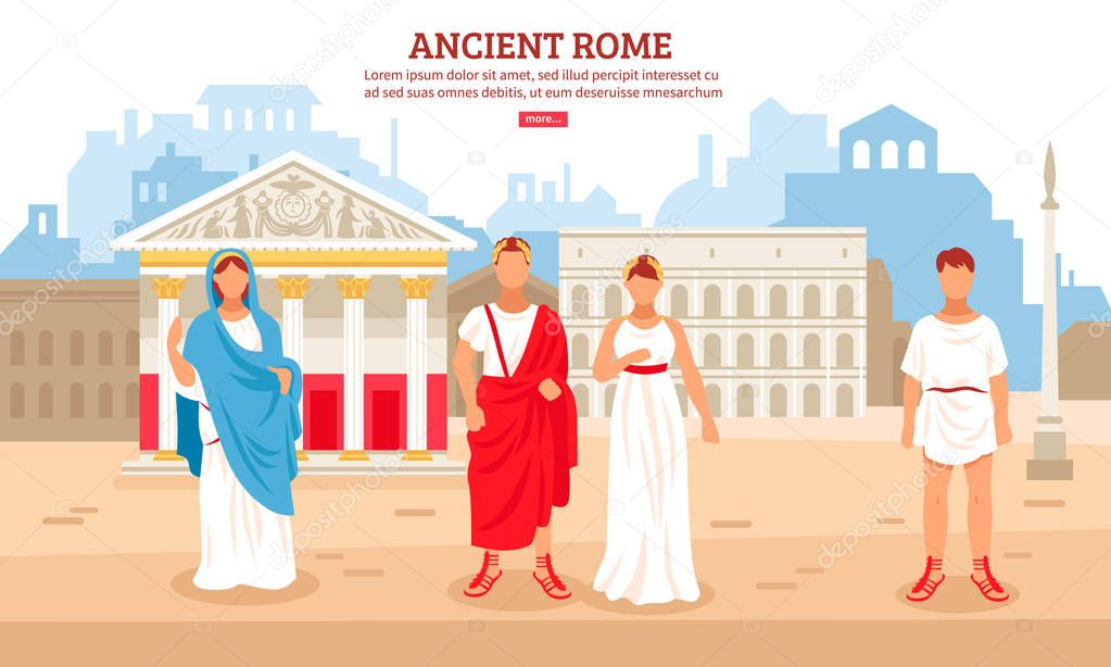 Ancient Rome Illustration