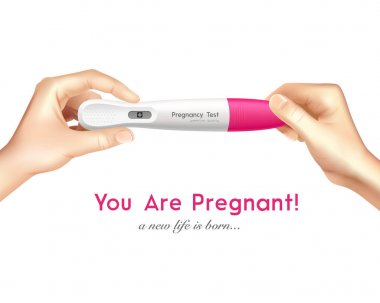 Pregnancy Test Realistic clipart