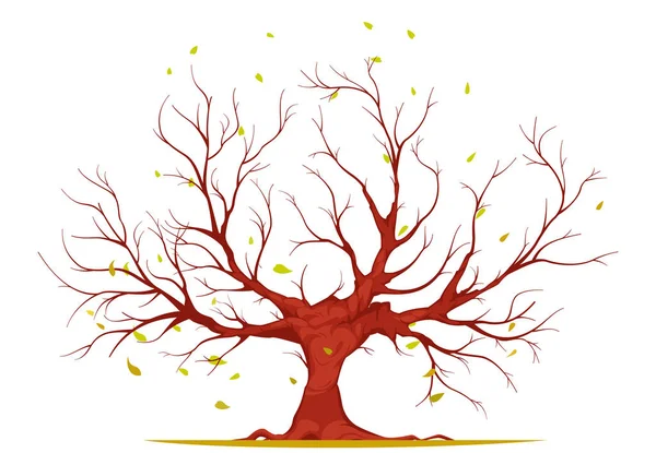 Obrovský strom obrázek — Stockový vektor