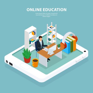 Online Eğitim izometrik çizimde