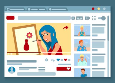 Blogger video sayfa düz 