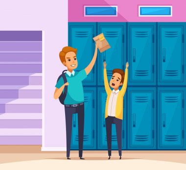 Taciz okul kompozisyon At