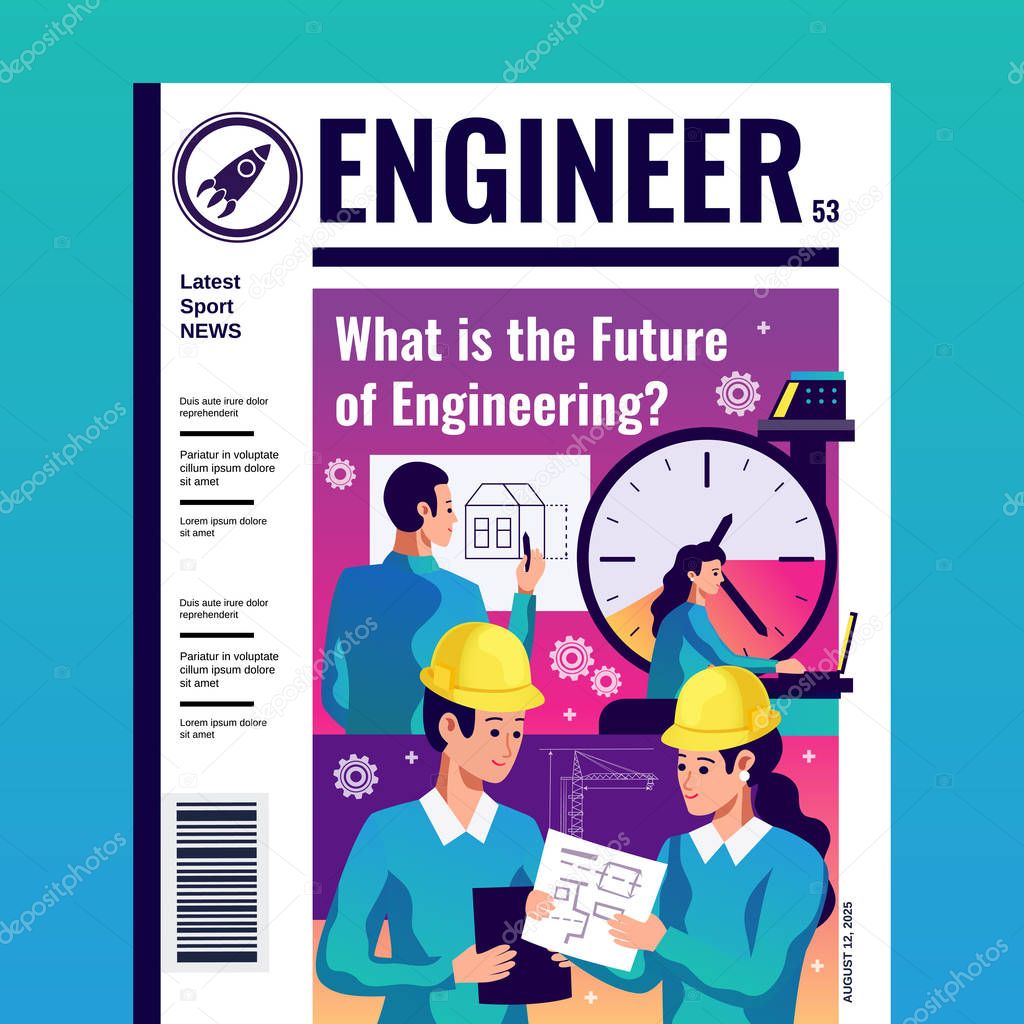 Engineer Magazine Cover