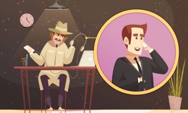 Sahte telefon Dedektif kompozisyon