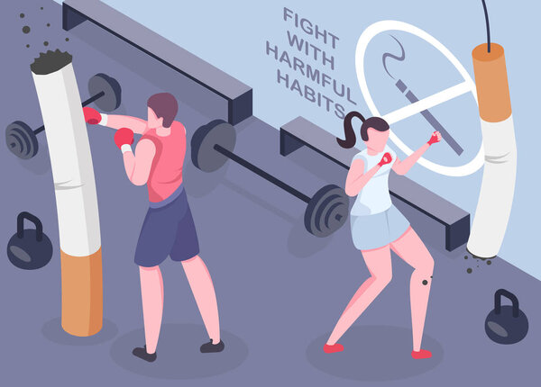 Зависимость от курения
