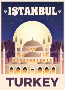 Türkiye'de seyahat poster 