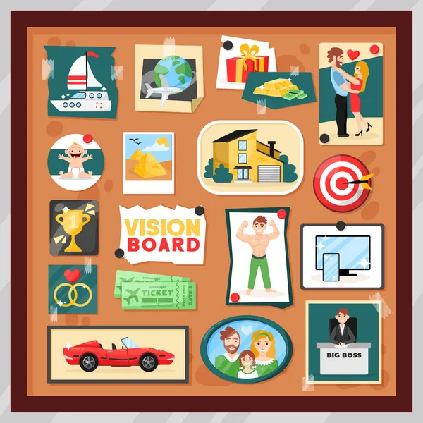 Vision Board: Over 9,232 Royalty-Free Licensable Stock Vectors