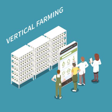 Vertical Farming Concept clipart