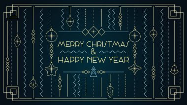 Noel Baloları Neon Çerçevesi