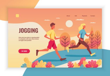 Spor Sağlığı Konsepti Afişi 