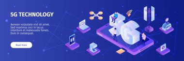 5g İnternet Yatay Afişi