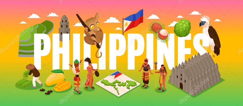 Phillipines Tourism Concept