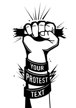 El Gücü Protesto Posteri