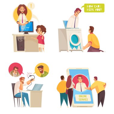 Call Center Concept Compositions 