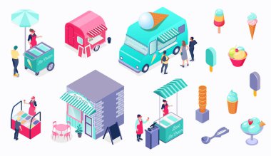 Isometric Dondurma Seti