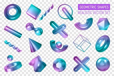 Gradyan Geometrik Şekiller Ayarlandı