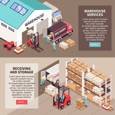 Depo Isometric Pankartları