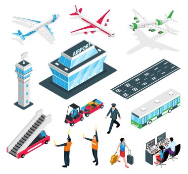 Isometric Havalimanı Simgesi Ayarları