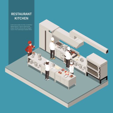 Profesyonel Mutfak Isometric Bestesi 
