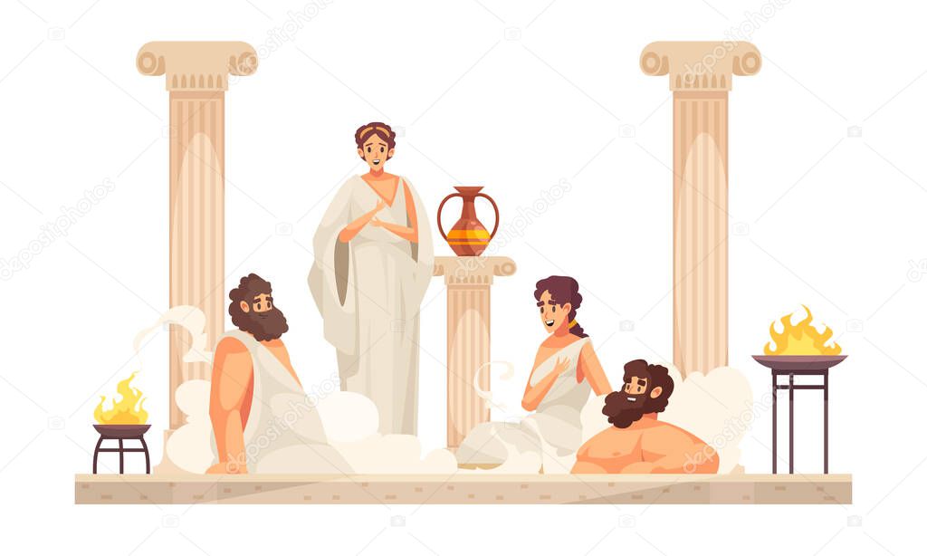 Ancient Rome Illustration