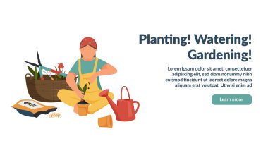 Büyüyen Bitki Bahçe Arkaplanı