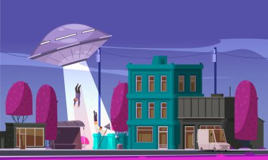 Uzaylı UFO Kaçırma Bileşimi