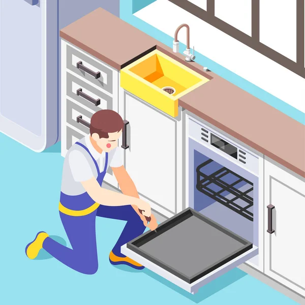 Home Appliance Repair Ιστορικό — Διανυσματικό Αρχείο