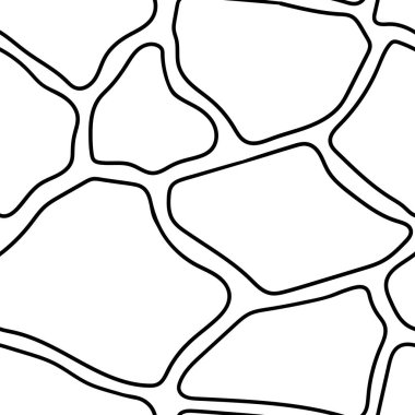 Rastgele basit şekillerle kusursuz desen. soyut desen