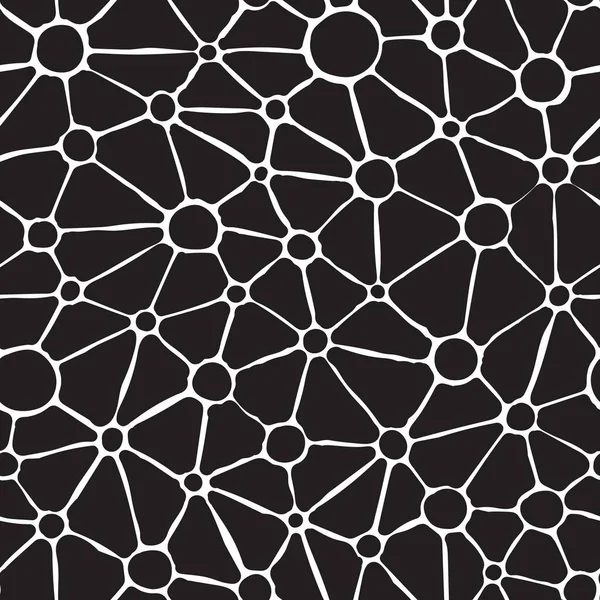 Rastgele basit şekillerle fütüristik kusursuz desen