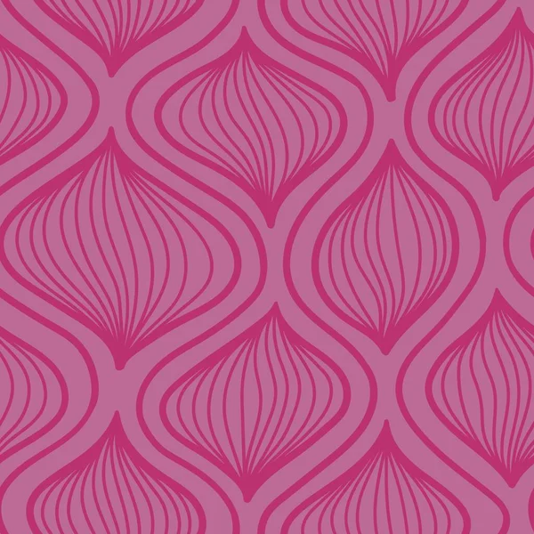 Disegno a mano rosa. linee sottili ed eleganti. forme semplici. design tessile — Vettoriale Stock