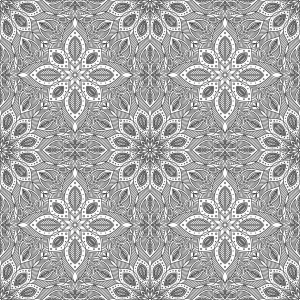 Kusursuz bir sanat eseri. Mandala simetrik deseni. tekstil, paket, duvar kağıdı tasarımı