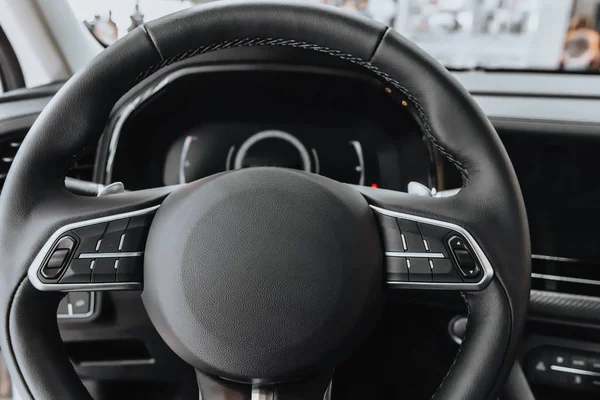 Volante del coche. —  Fotos de Stock