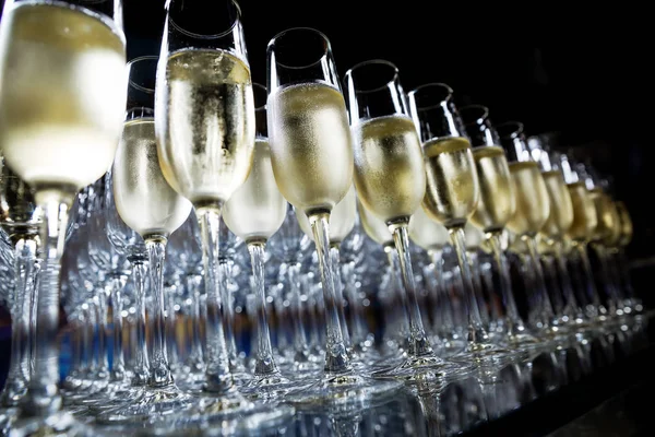 Champagne in a glass — Stock Photo, Image