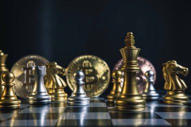 Bitcoin iş stratejisi ve satranç tahtası oyunları